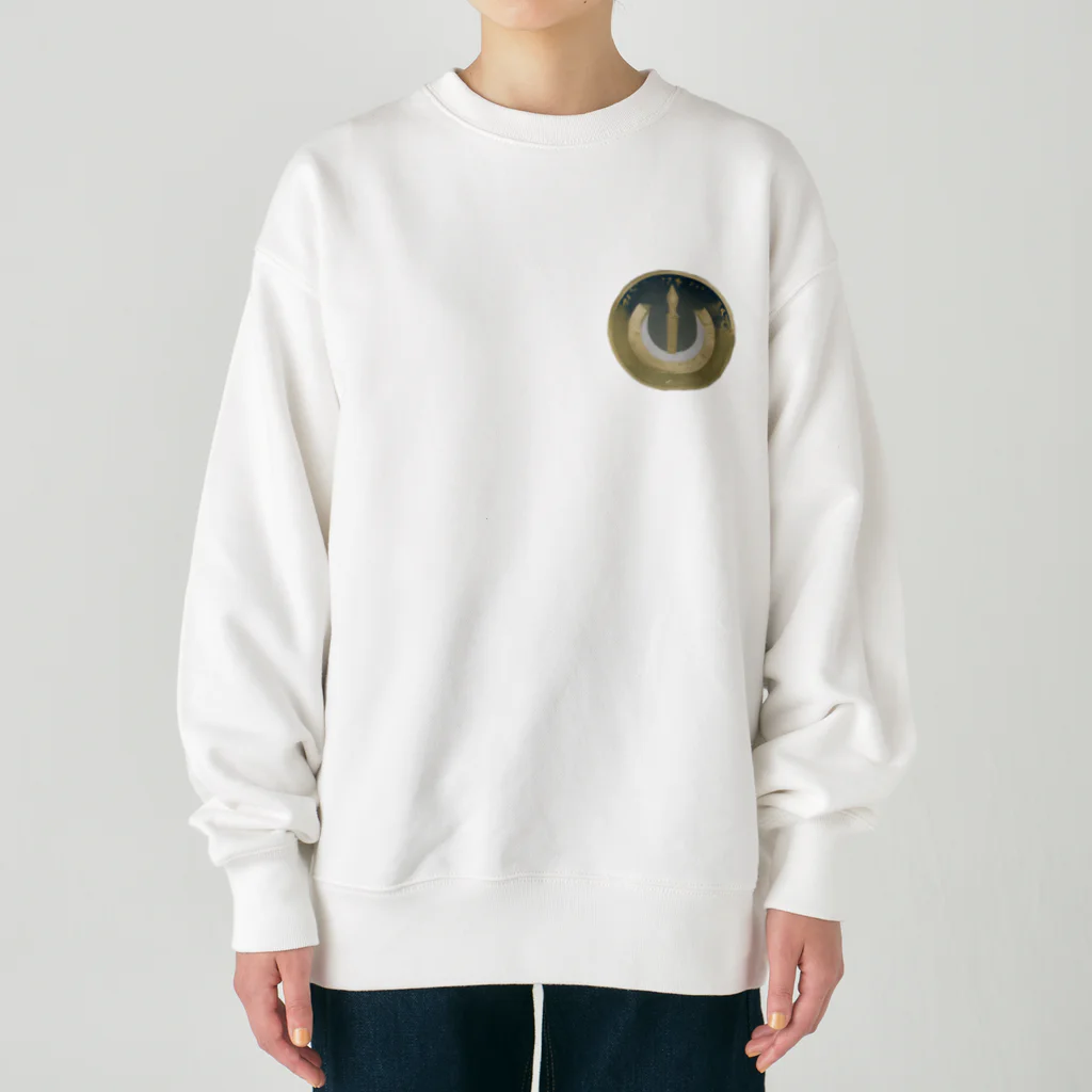 TunaBBQのシックな錨 Heavyweight Crew Neck Sweatshirt