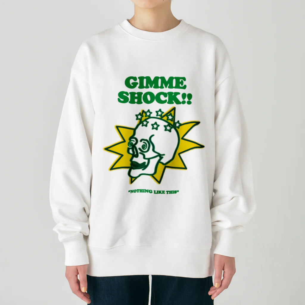 Nothing like thisのGIMME SHOCK!!! spray ver Heavyweight Crew Neck Sweatshirt