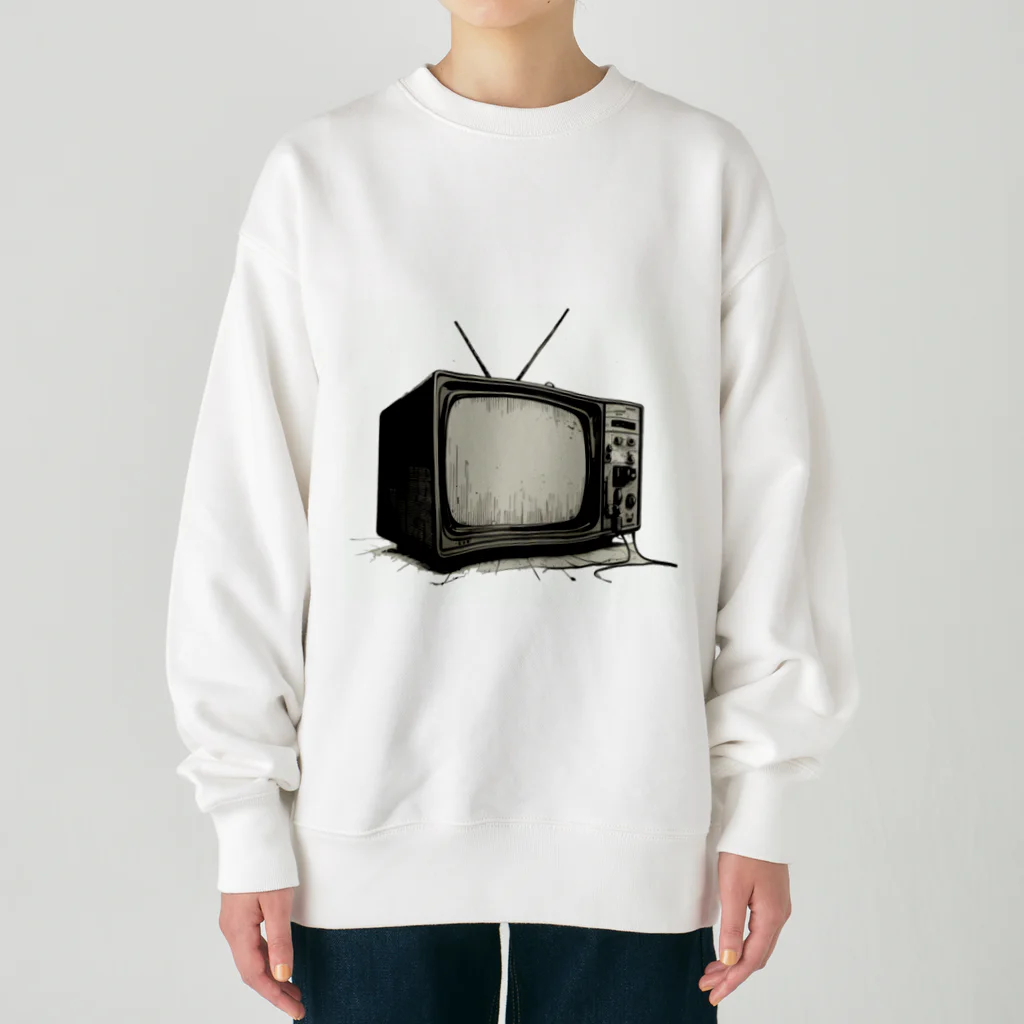 jamfish_goodiesの昭和テレビ Heavyweight Crew Neck Sweatshirt