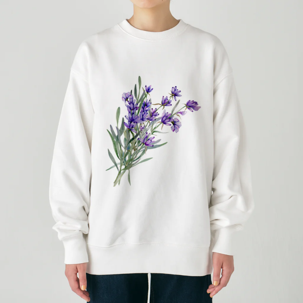 jamfish_goodiesのLAVENDER Heavyweight Crew Neck Sweatshirt