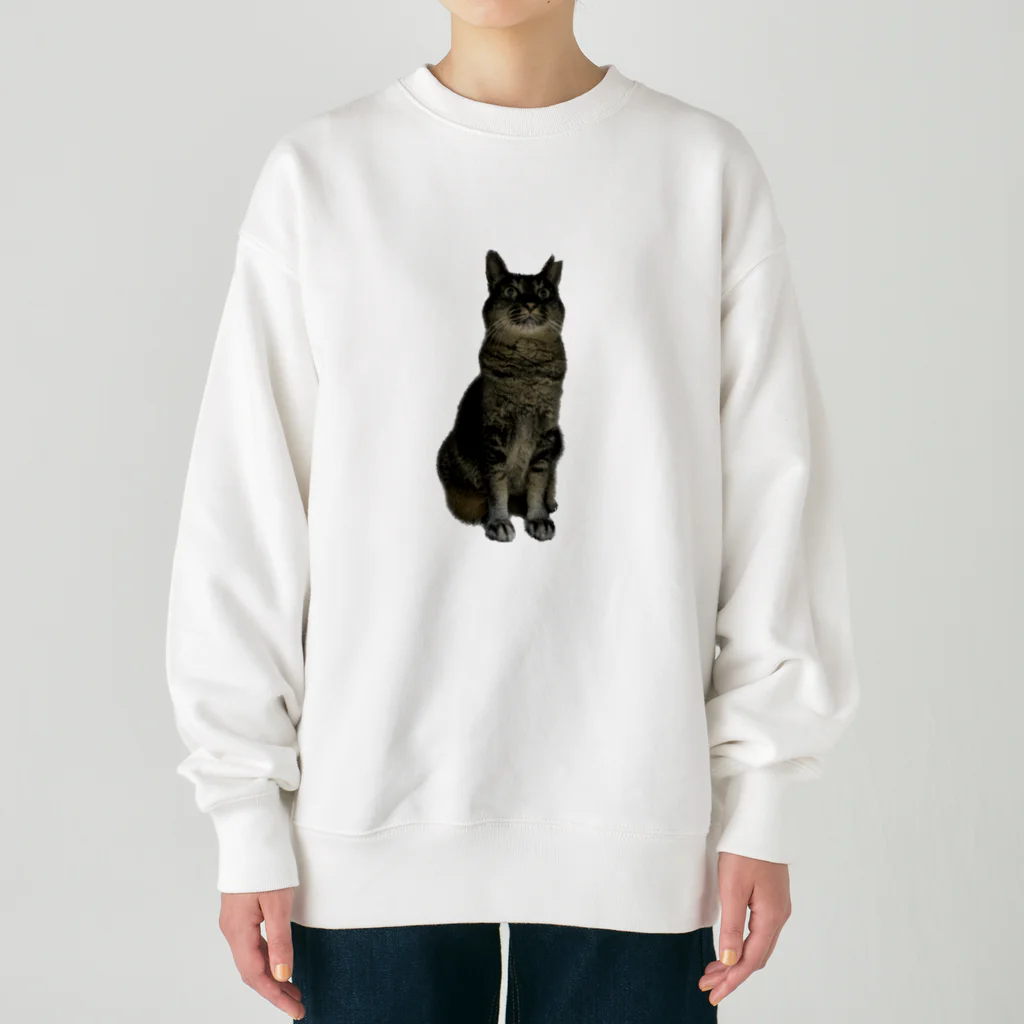 趣味の店 あねもやしのびっくり猫シリーズ Heavyweight Crew Neck Sweatshirt