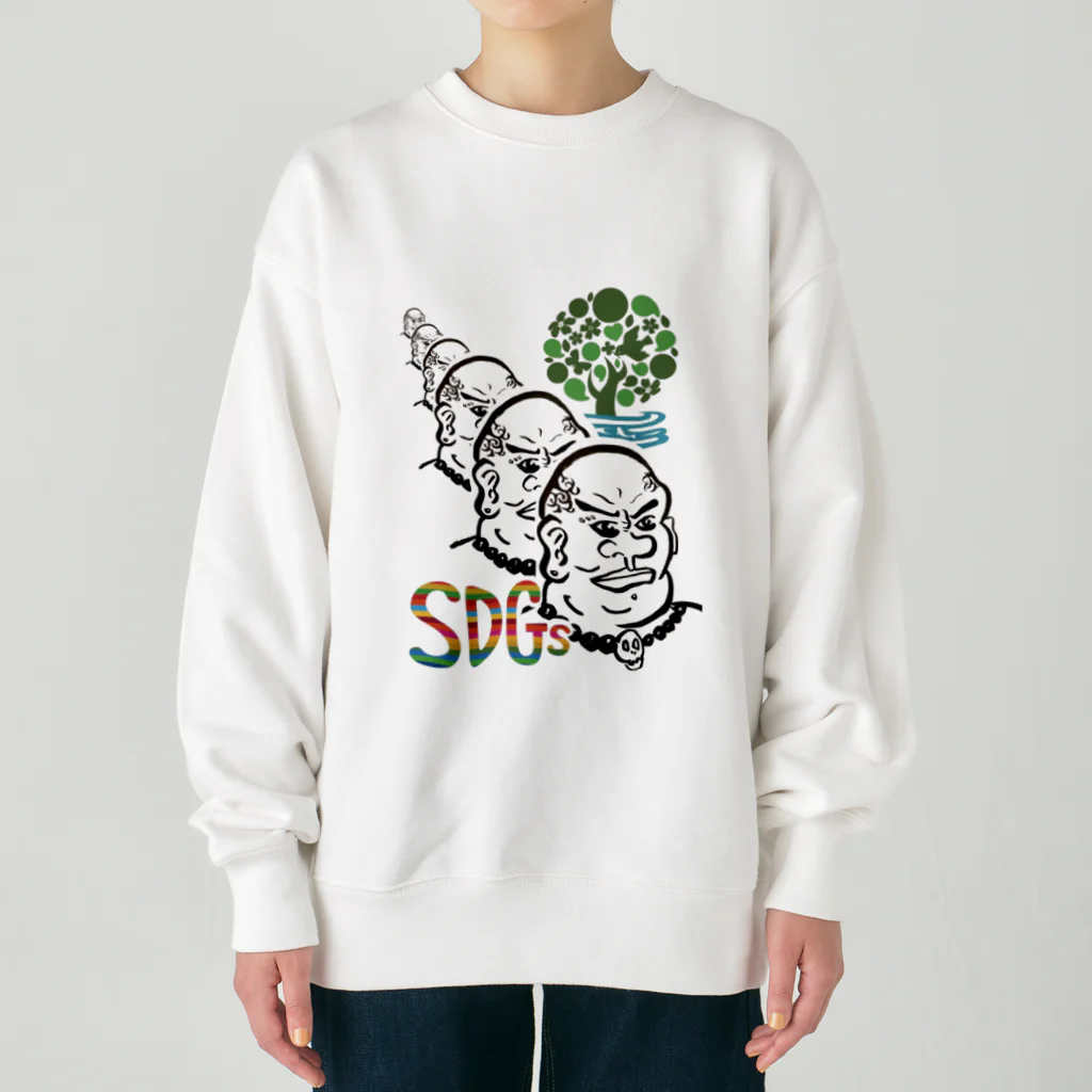 大衆バル Galickのsdgs Heavyweight Crew Neck Sweatshirt