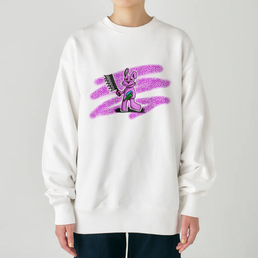 IDATSUKAのヤミうさ Heavyweight Crew Neck Sweatshirt