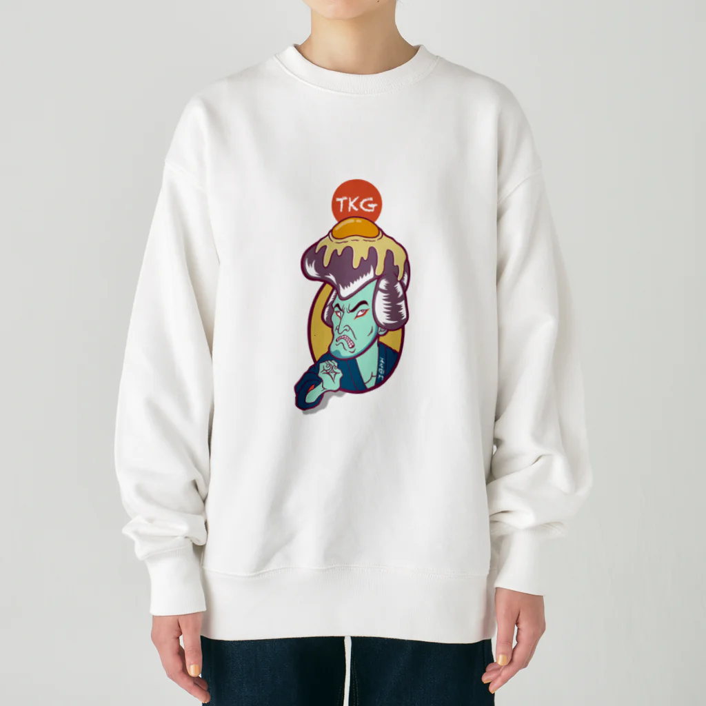 Siderunの館 B2の卵かけ五右衛門 Heavyweight Crew Neck Sweatshirt