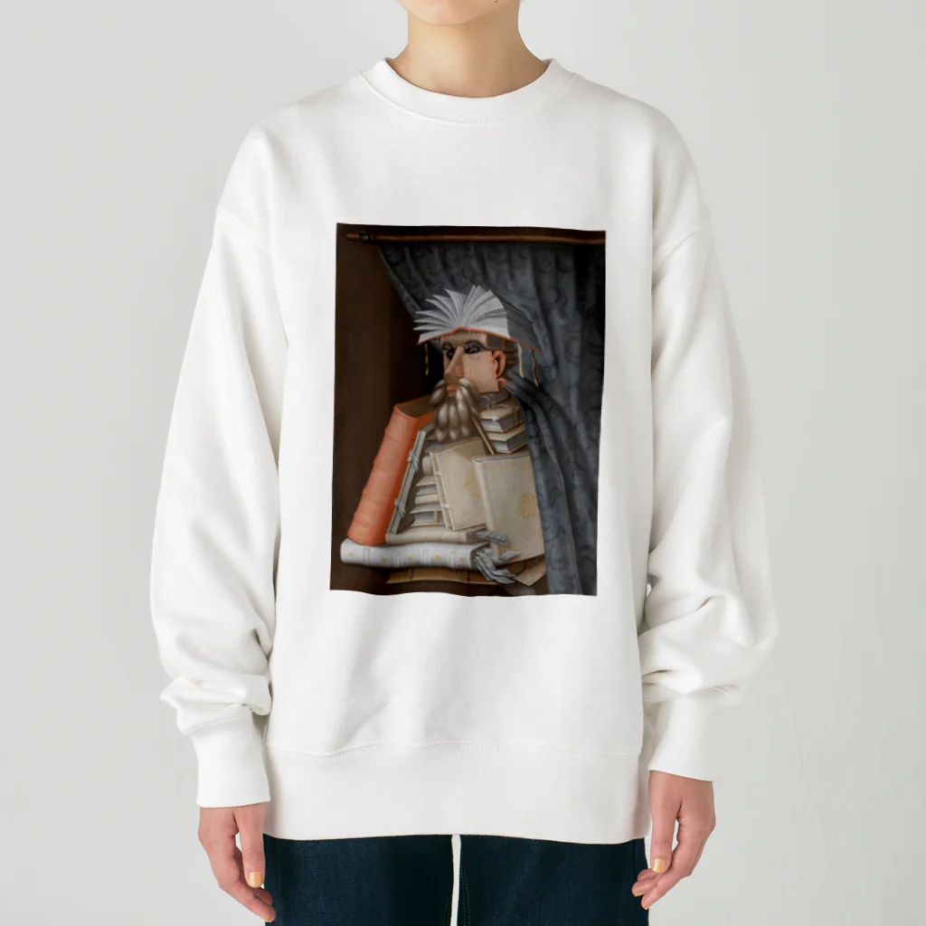 世界美術商店の司書 / The Librarian Heavyweight Crew Neck Sweatshirt