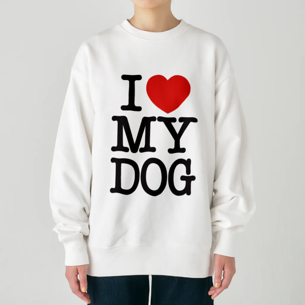 I LOVE SHOPのI LOVE MY DOG ヘビーウェイトスウェット