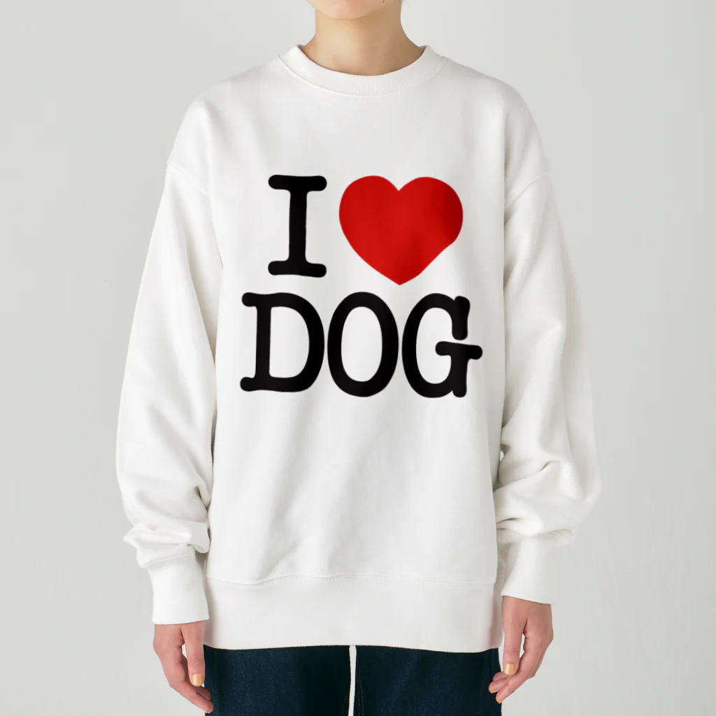 I LOVE SHOPのI LOVE DOG-アイラブドッグ- Heavyweight Crew Neck Sweatshirt