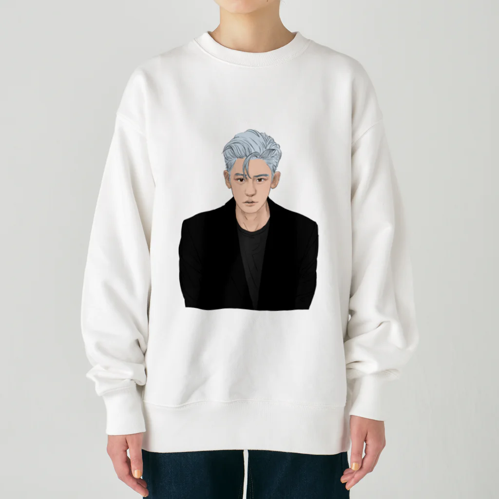 Hoai.art.jpのEXO PARK CHANYEOL fanart  Heavyweight Crew Neck Sweatshirt