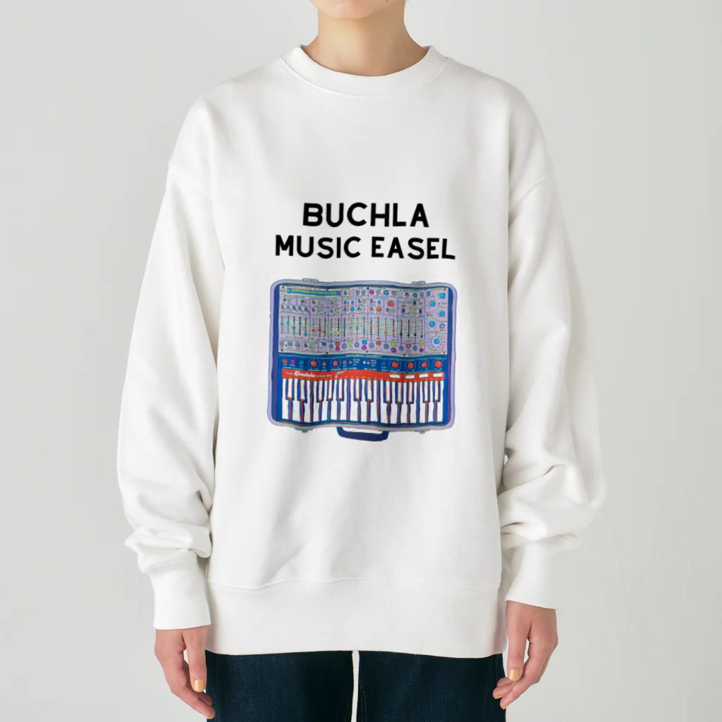 Vintage Synthesizers | aaaaakiiiiiのBuchla Music Easel Vintage Synthesizer Heavyweight Crew Neck Sweatshirt