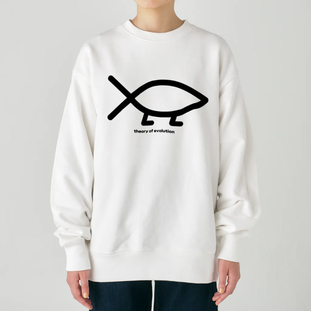 古奈の進化論 Heavyweight Crew Neck Sweatshirt