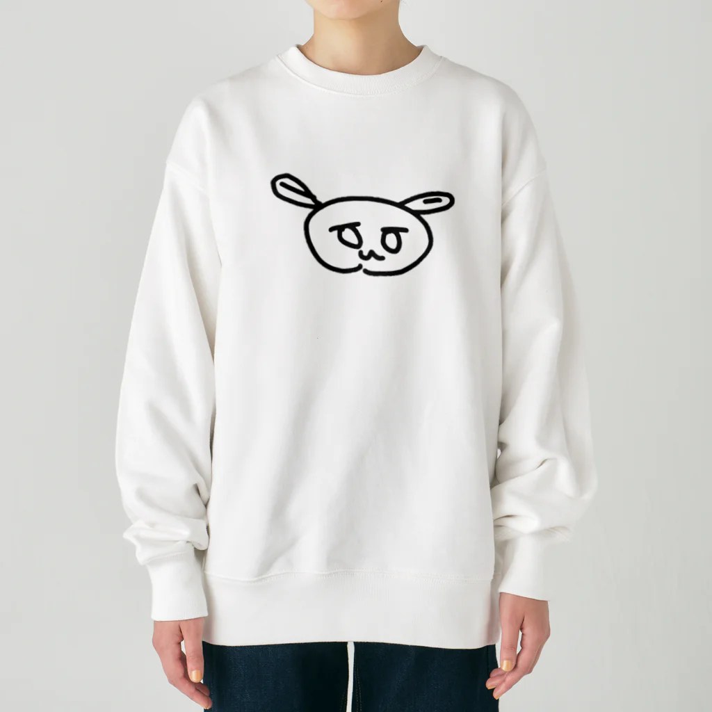 CYBER-BOYSのうさぎネコ Heavyweight Crew Neck Sweatshirt