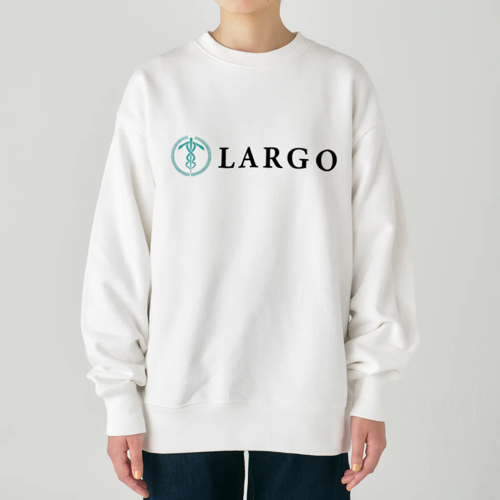 NPO法人LARGOのNPO法人LARGO 公式ロゴアイテム（横） Heavyweight Crew Neck Sweatshirt