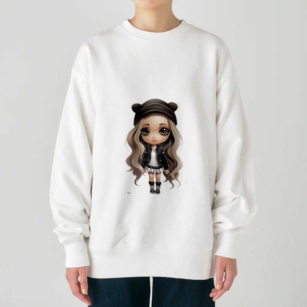 BunnyBloomのShasha-Bratz Heavyweight Crew Neck Sweatshirt