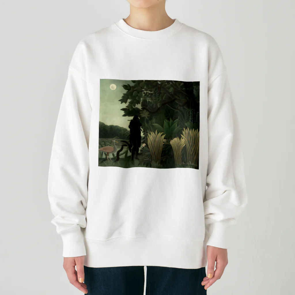 世界美術商店の蛇使いの女 / The Snake Charmer Heavyweight Crew Neck Sweatshirt