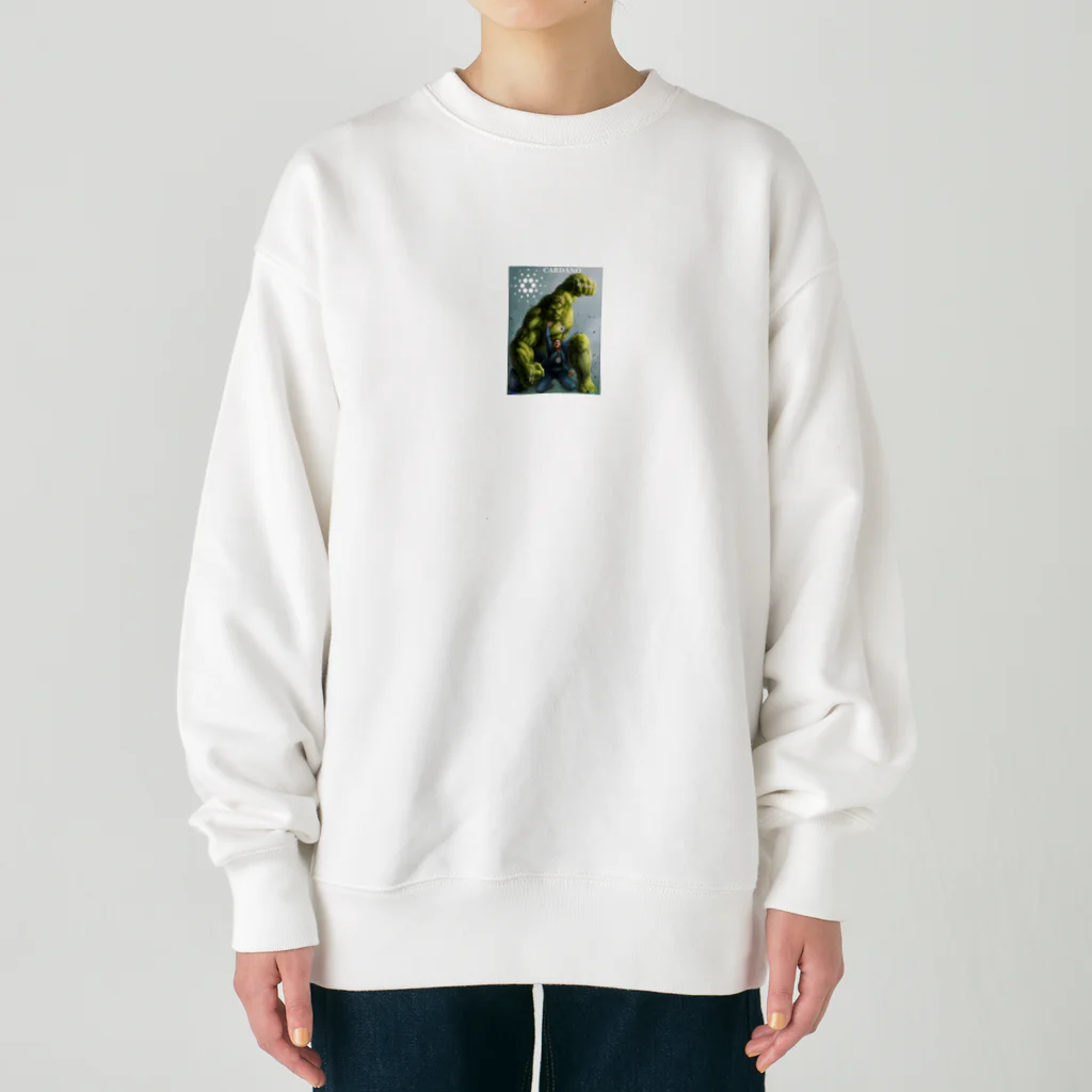 kｰshopのカルダノ君 Heavyweight Crew Neck Sweatshirt