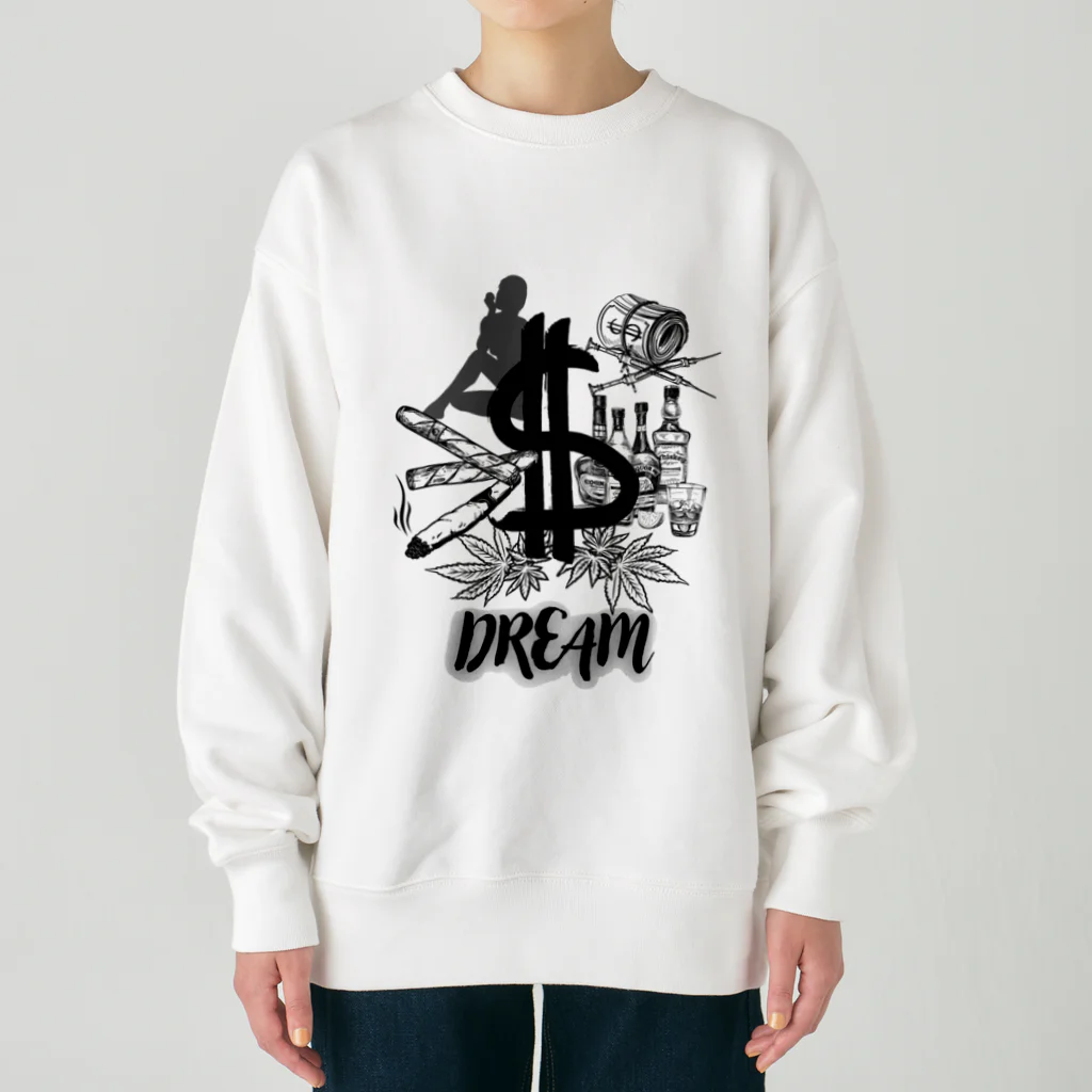 m4のアメリカンドリーム Heavyweight Crew Neck Sweatshirt