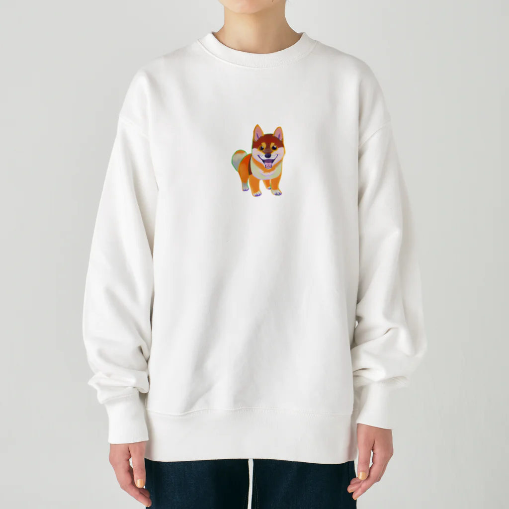 Dango Houseのしば犬　ポチ公 Heavyweight Crew Neck Sweatshirt