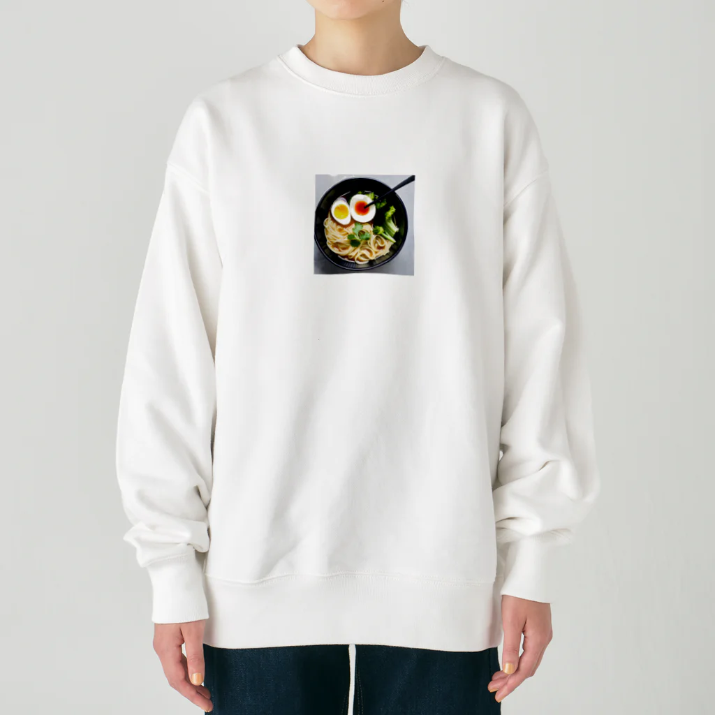 inbushiのおいしいラーメン Heavyweight Crew Neck Sweatshirt