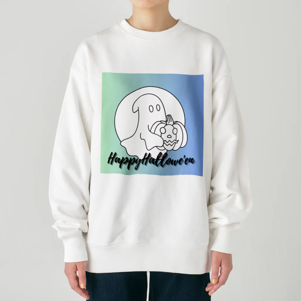 oriking0221のハロウィン０１０ Heavyweight Crew Neck Sweatshirt