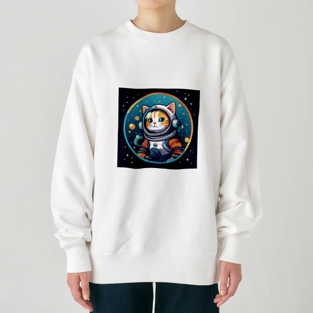 スペースキャットコレクションのコスモキャット Heavyweight Crew Neck Sweatshirt