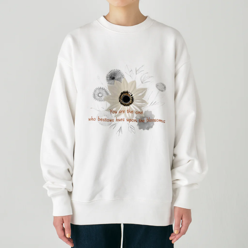 TakaHiro houseの色のない花 Heavyweight Crew Neck Sweatshirt