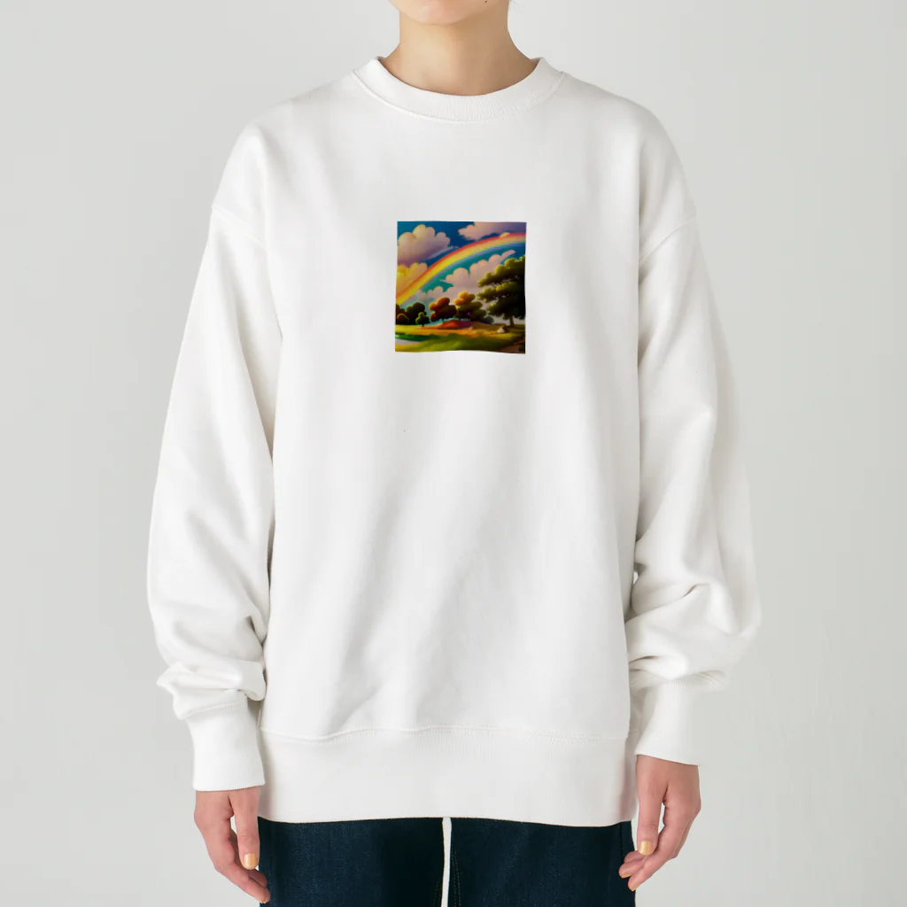 takuの穏やかな宝物の希望のアーチ Heavyweight Crew Neck Sweatshirt