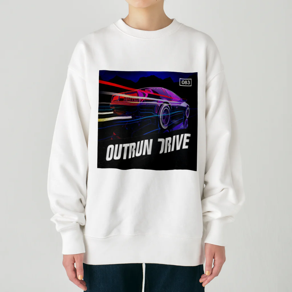 Smooth2000のOUTRUN DRIVE Heavyweight Crew Neck Sweatshirt