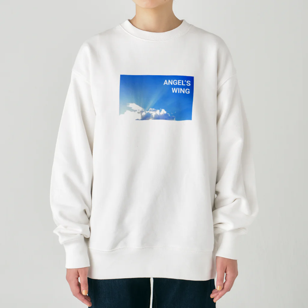 kazu_gの天使の羽！ ANGEL’S  WING Heavyweight Crew Neck Sweatshirt