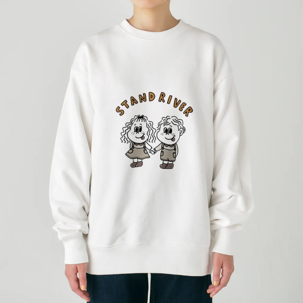 スタンドリバーのスタリバ Heavyweight Crew Neck Sweatshirt