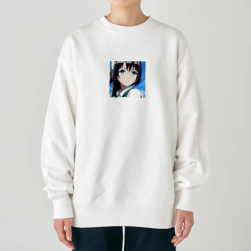 the blue seasonの鈴木 優香 Heavyweight Crew Neck Sweatshirt