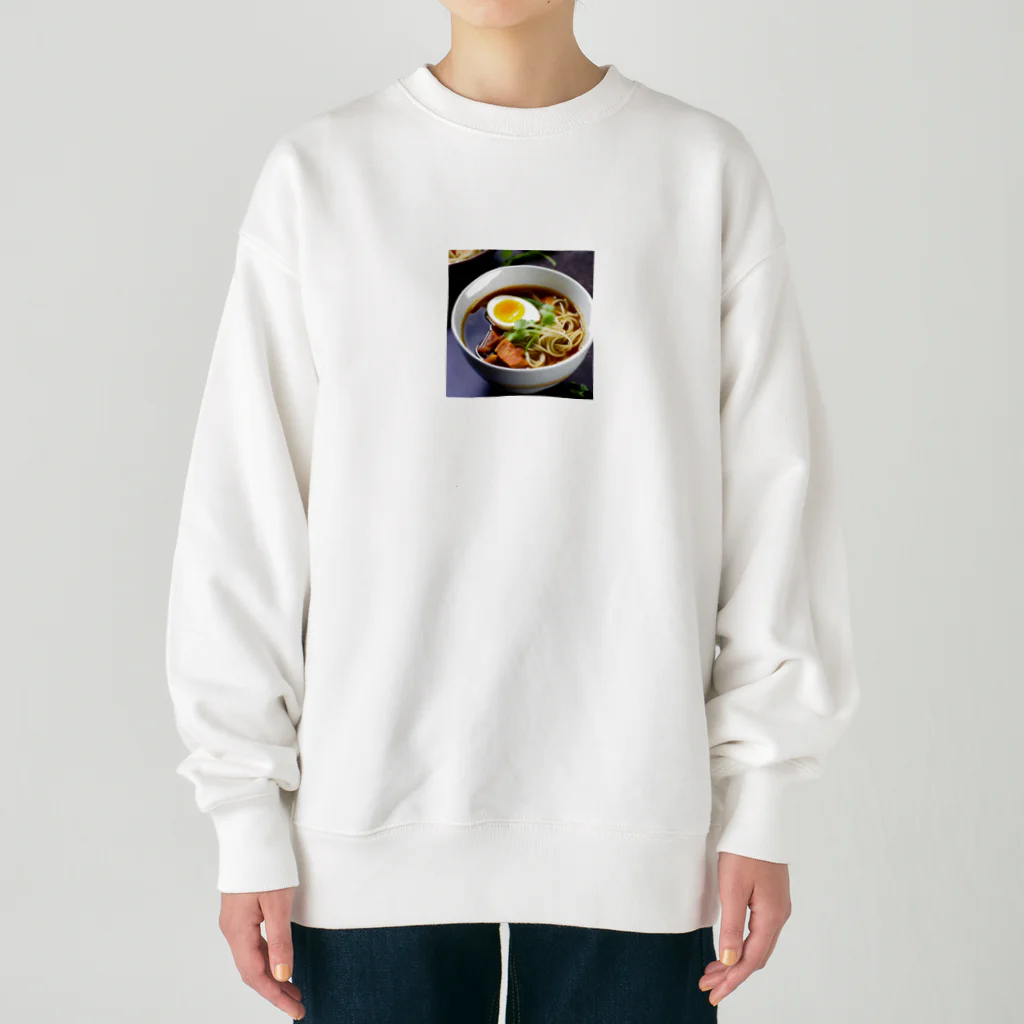 アートとデザインの魔法師けけのラーメン好きにはたまらんね Heavyweight Crew Neck Sweatshirt