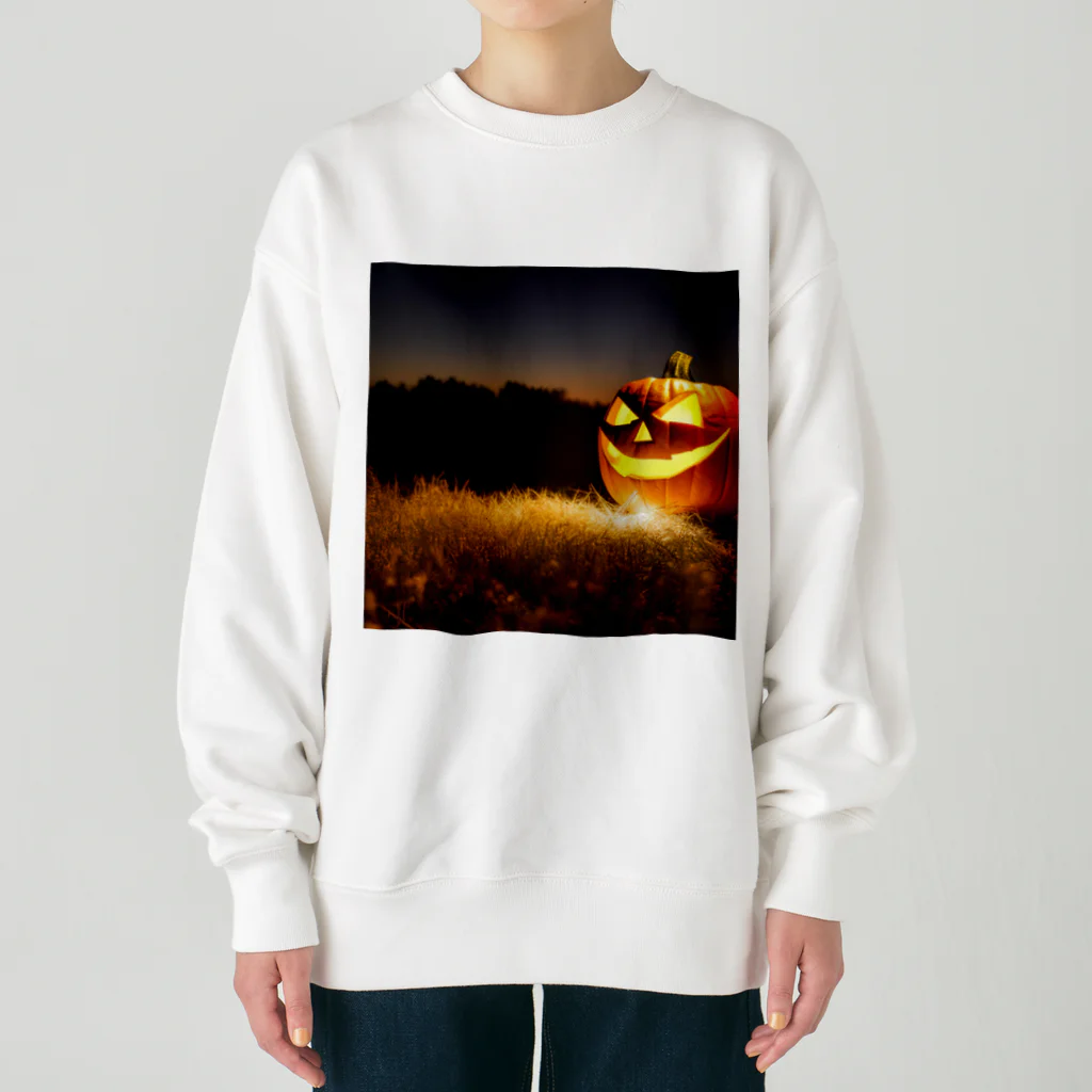 No planのジャックオランタン Heavyweight Crew Neck Sweatshirt