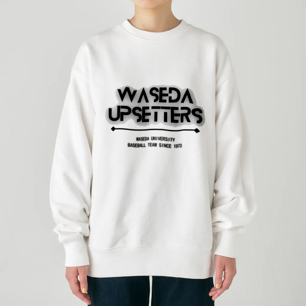 Upsettersのアップ いけめんロゴ Heavyweight Crew Neck Sweatshirt