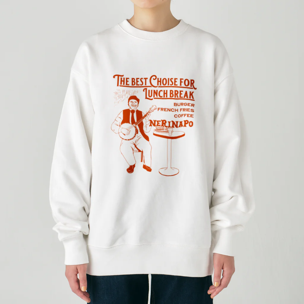 ネリナポ・ドライブ・インのBanjo Man Heavyweight Crew Neck Sweatshirt