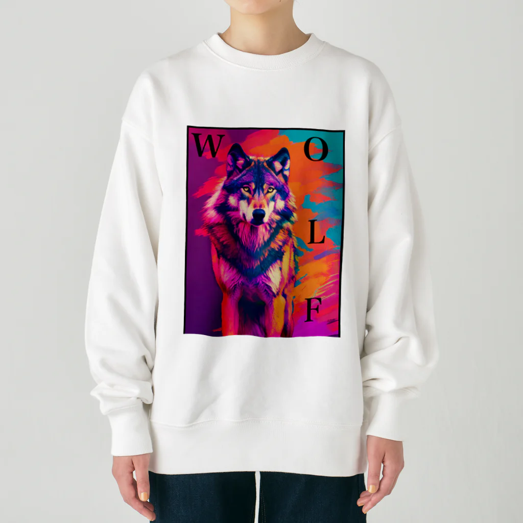 RINZのWOLF  Heavyweight Crew Neck Sweatshirt