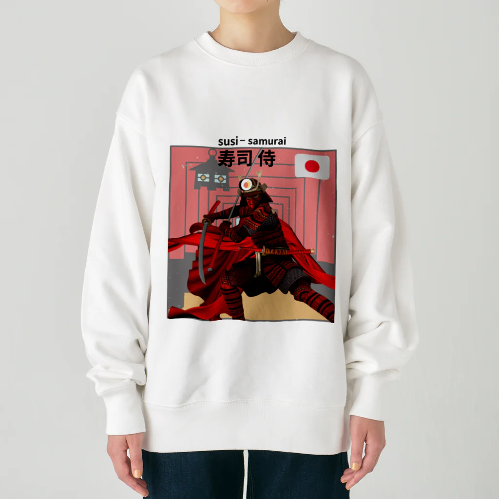 Dosukoi9565のsusi-samurai Heavyweight Crew Neck Sweatshirt