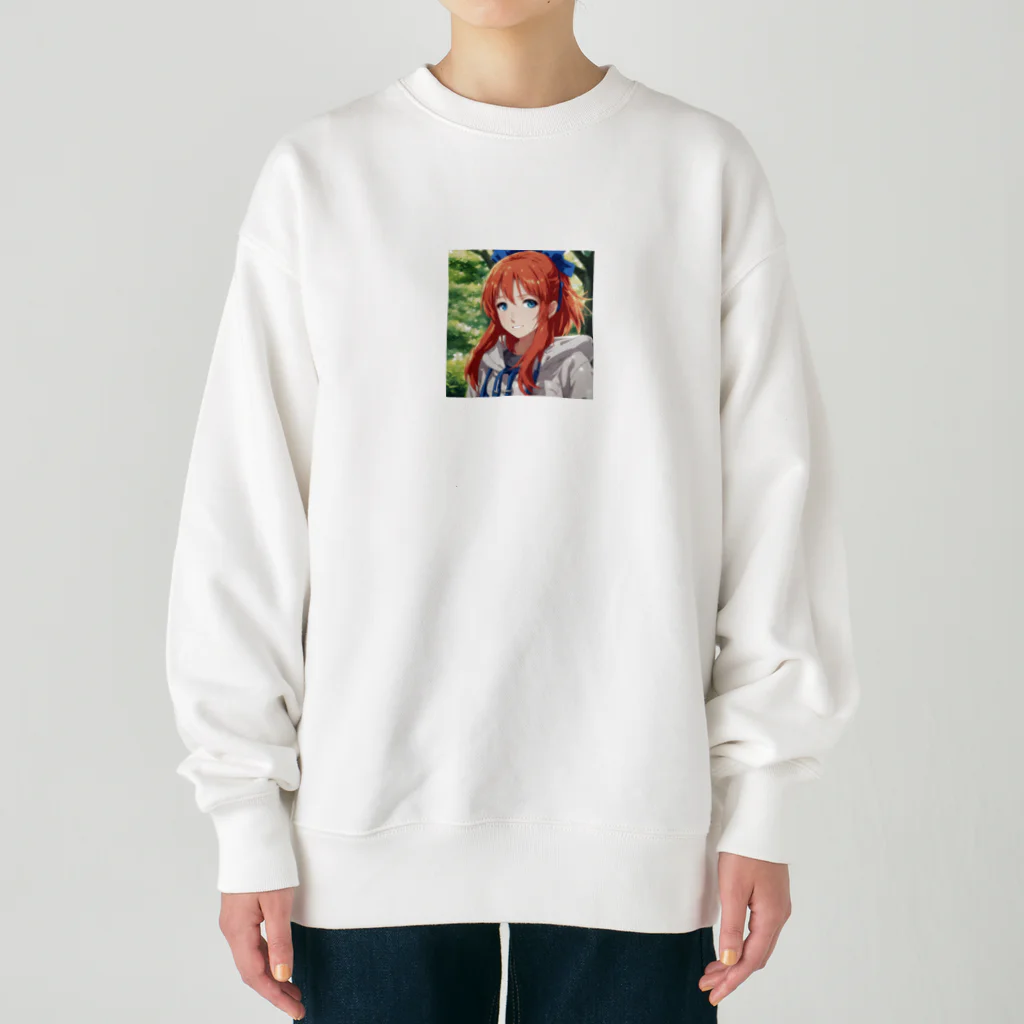 the blue seasonの青木茜 Heavyweight Crew Neck Sweatshirt