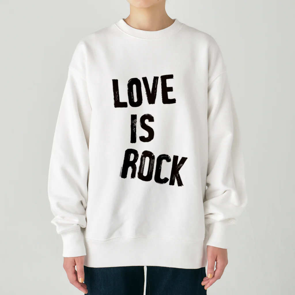 ファンタジスターのLOVE IS  ROCK Heavyweight Crew Neck Sweatshirt