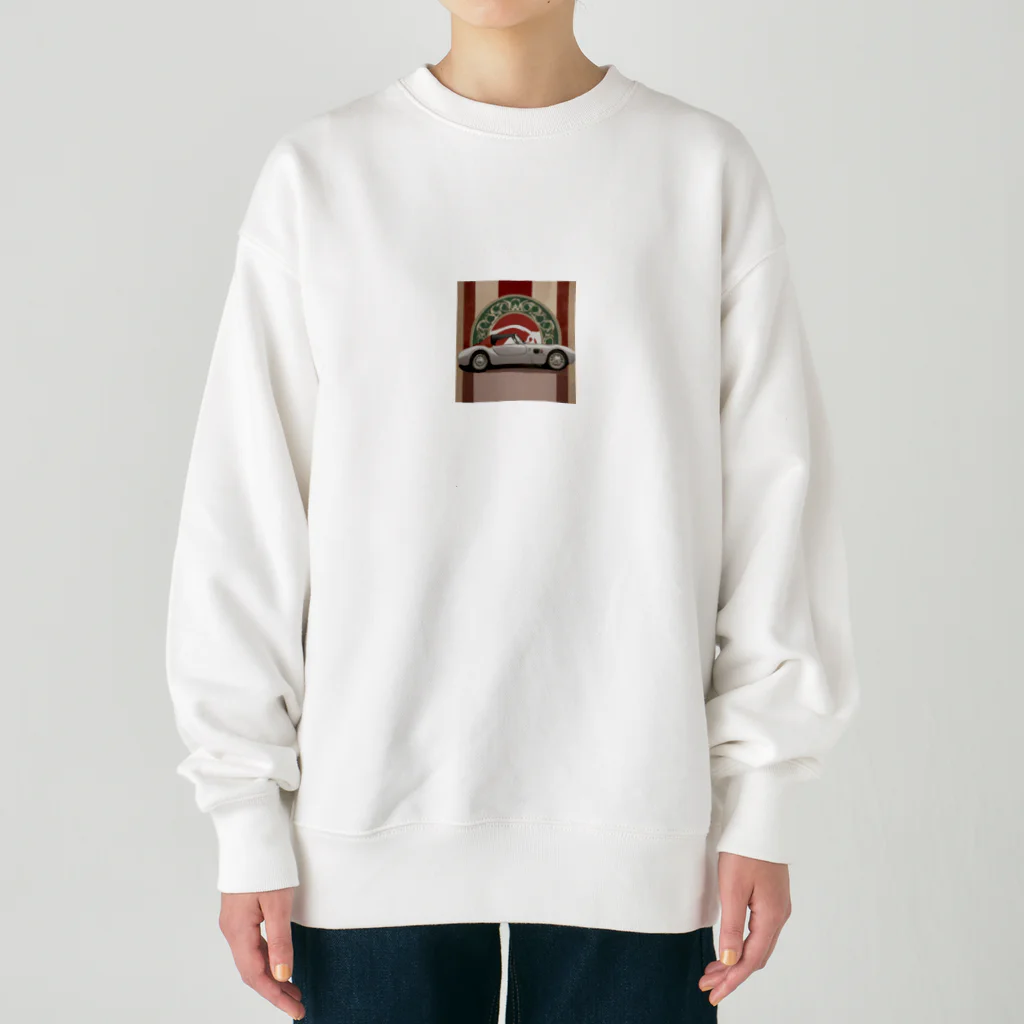 My_Wife_Riderのミュシャロメオ Heavyweight Crew Neck Sweatshirt