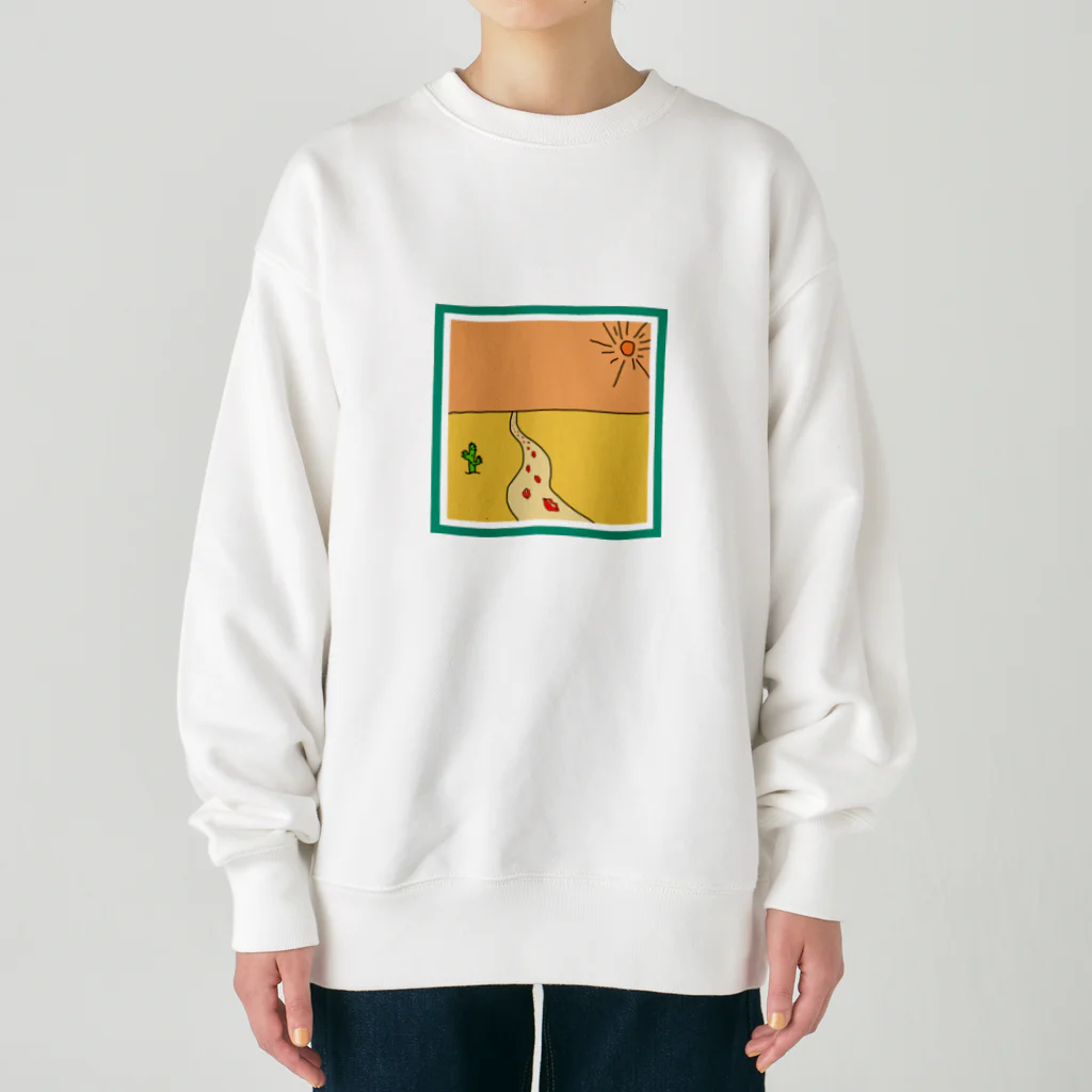 nutty shopのdessert kiss Heavyweight Crew Neck Sweatshirt