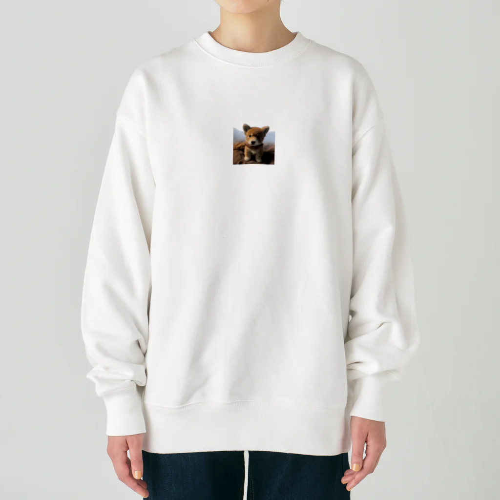 森のぱれるのおこげっぽる Heavyweight Crew Neck Sweatshirt