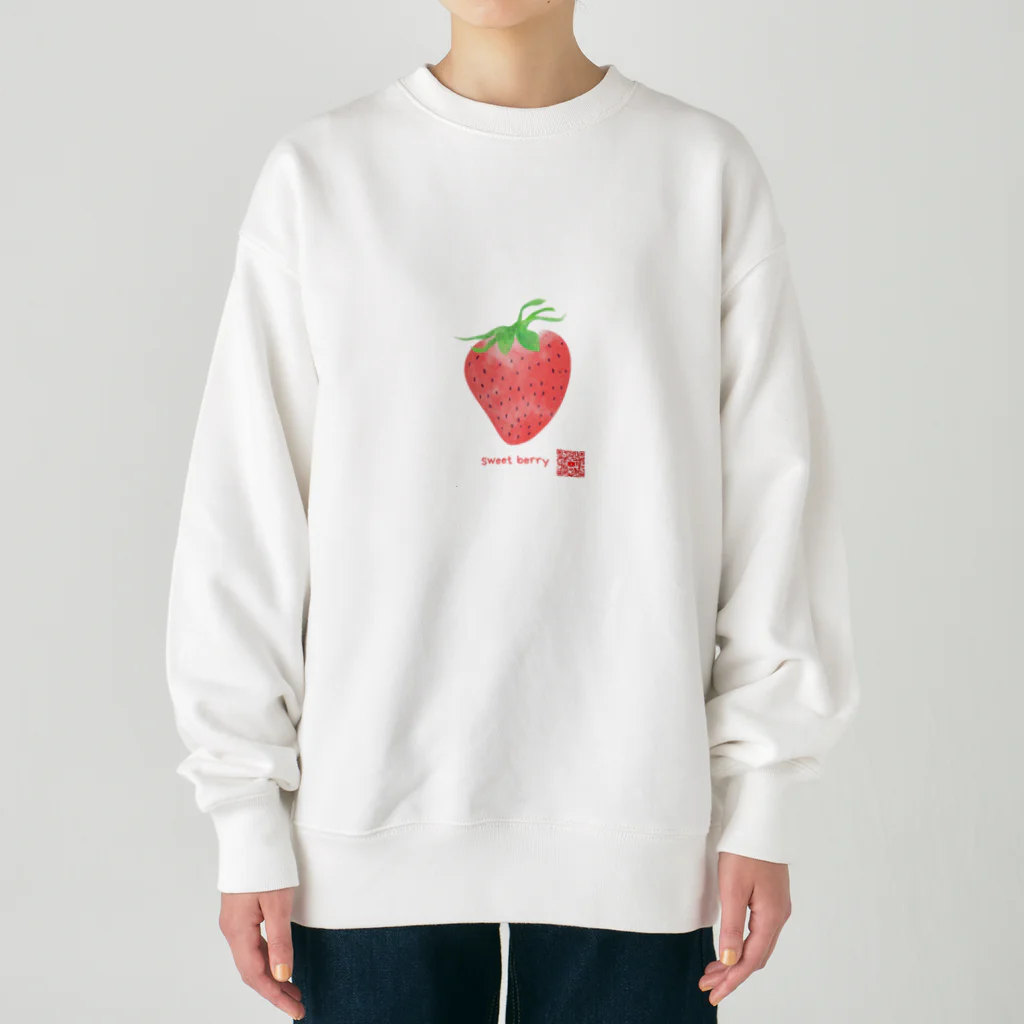 7-Shoのいちご Heavyweight Crew Neck Sweatshirt