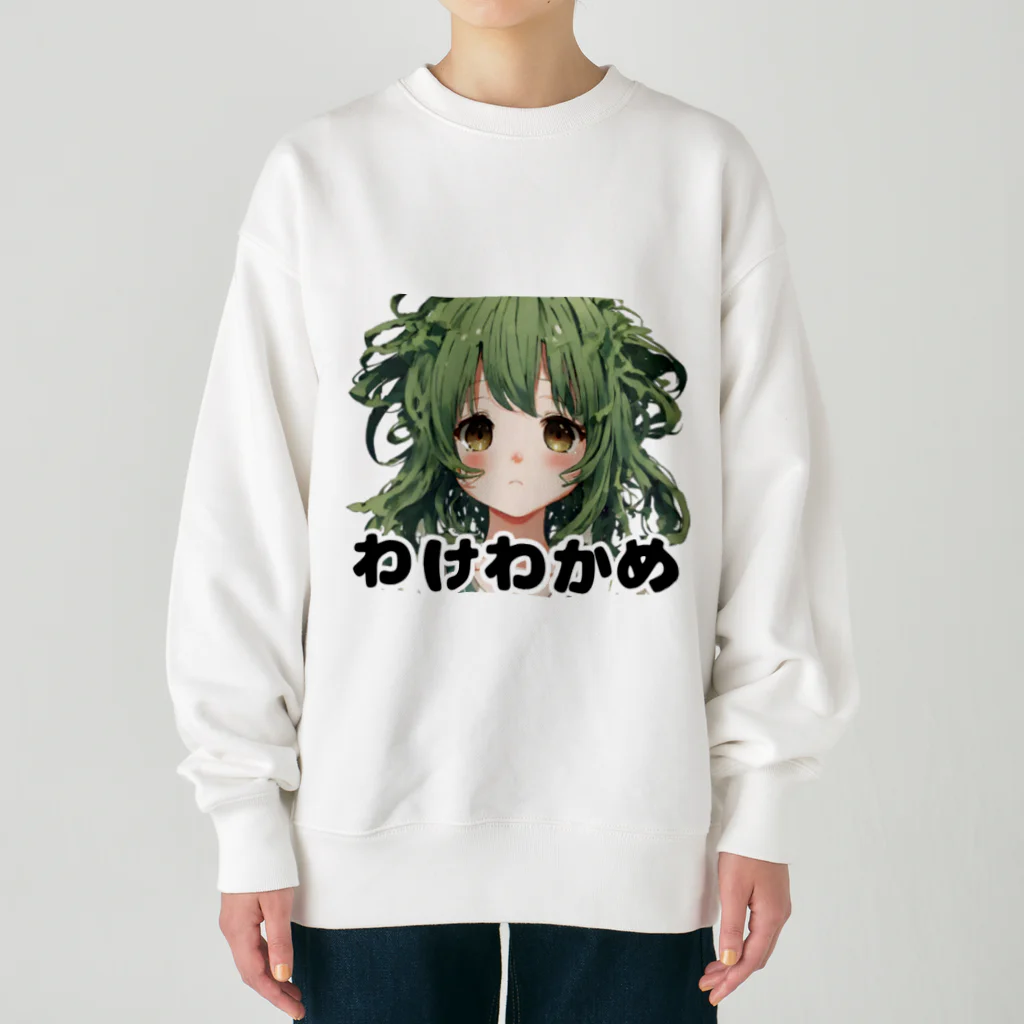 アジンガーのわけわかめ Heavyweight Crew Neck Sweatshirt