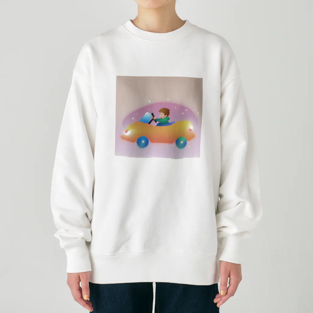 pikkekunのGo!Go!Car! Heavyweight Crew Neck Sweatshirt