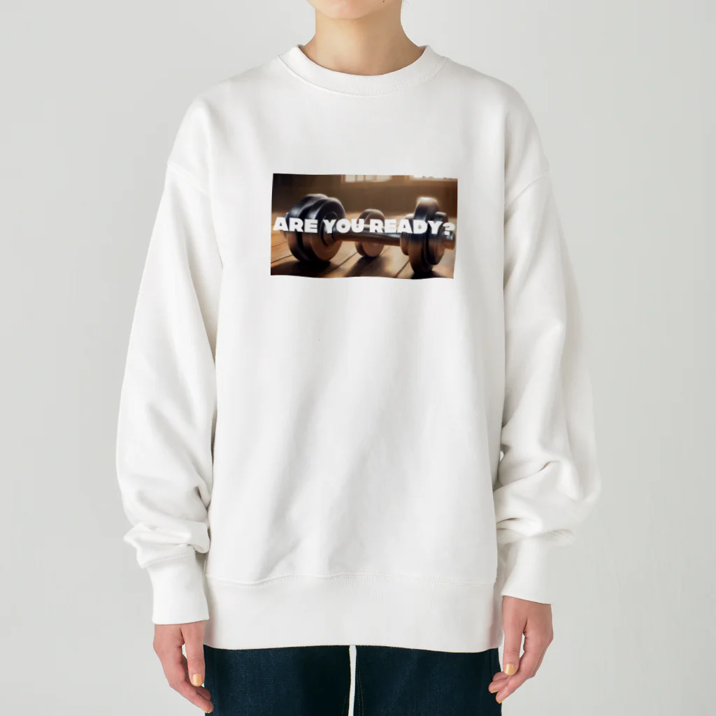 BULKUP MONSTERのARE YOU READY? Heavyweight Crew Neck Sweatshirt