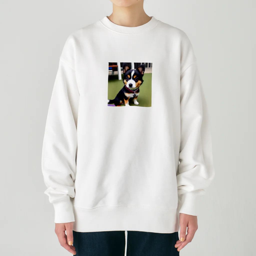 YOO1978の(*≧з≦)イヌのグッズ Heavyweight Crew Neck Sweatshirt