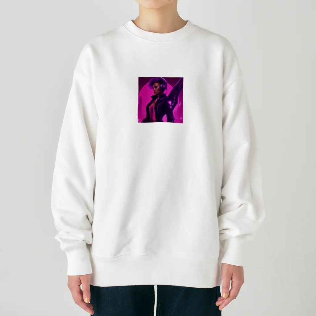 ぽてとのレオナ Heavyweight Crew Neck Sweatshirt