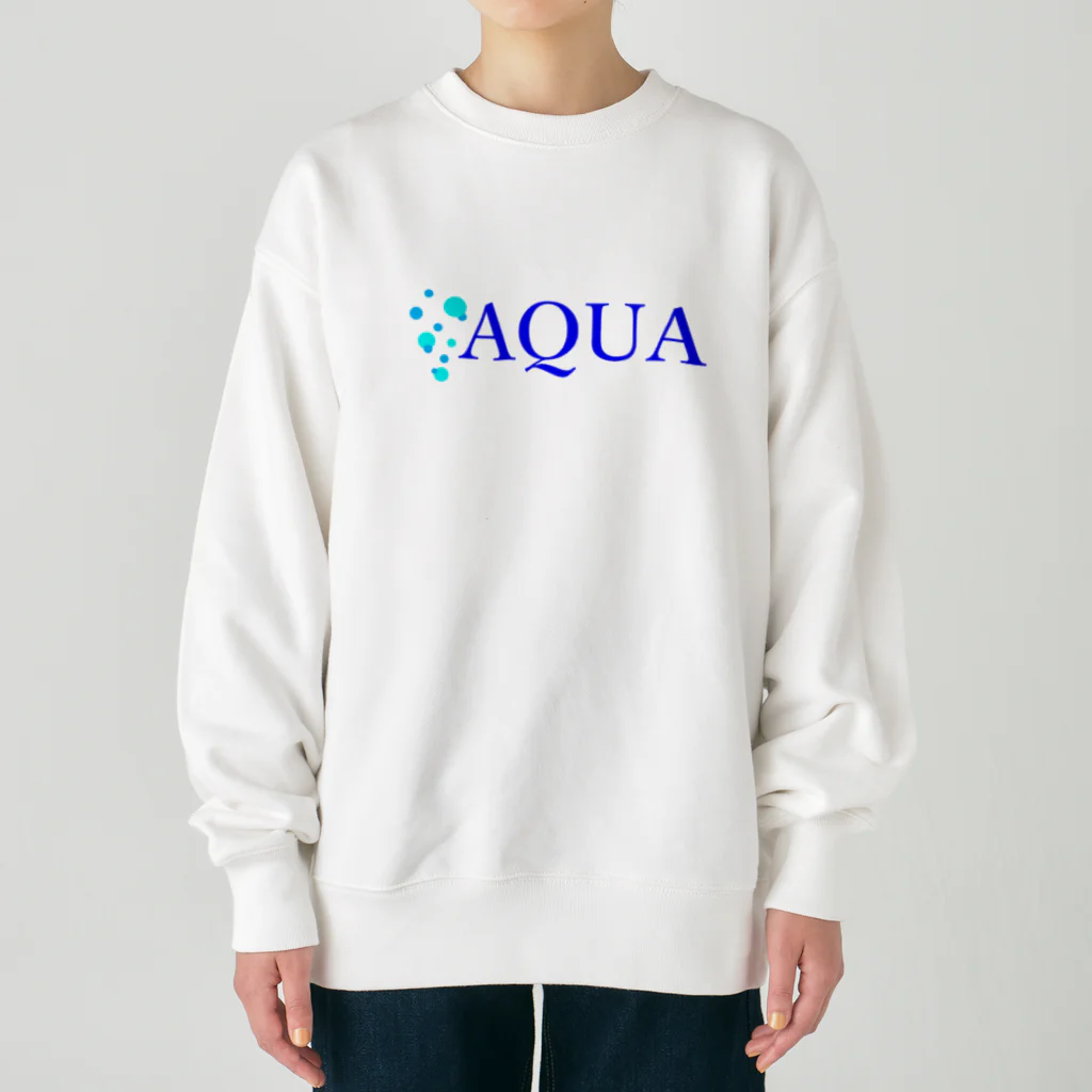 にずぅのAQUA Heavyweight Crew Neck Sweatshirt