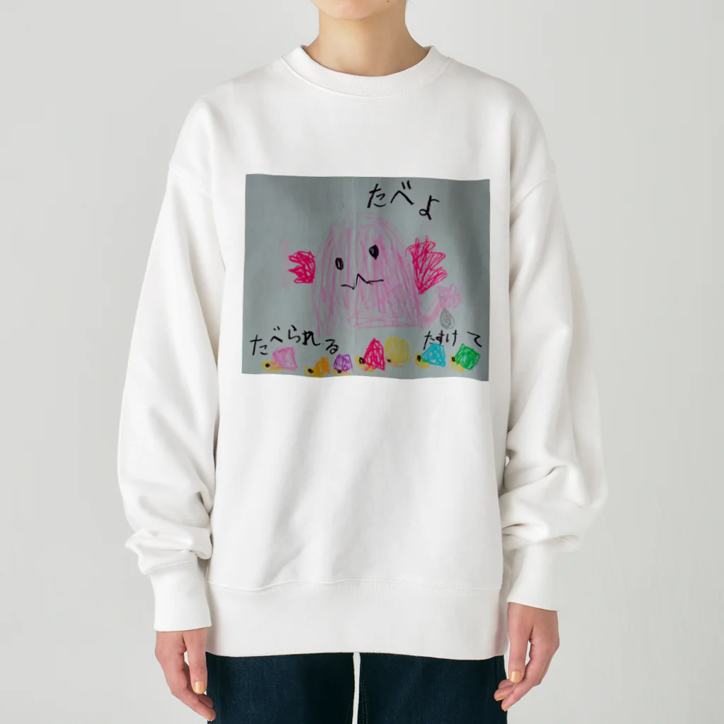 niconico shopのらくがきうーぱーちゃん Heavyweight Crew Neck Sweatshirt