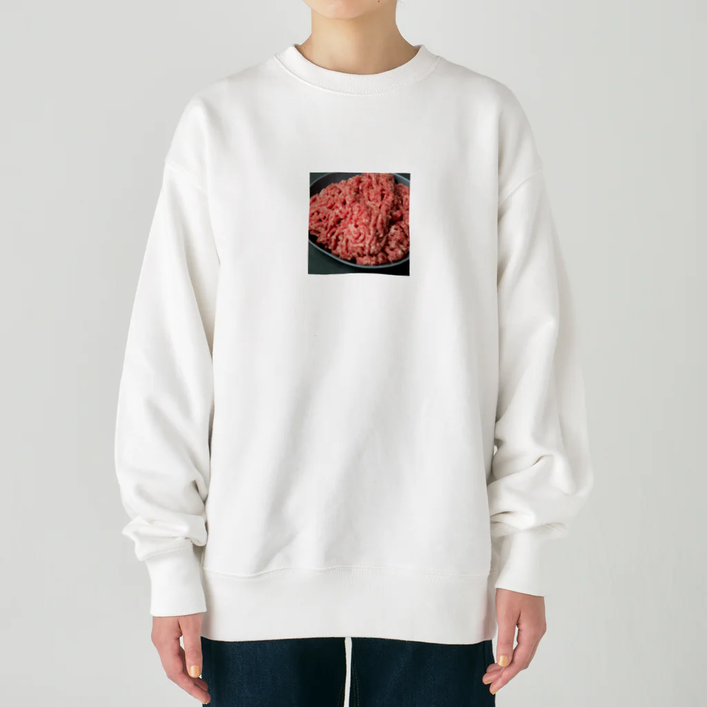 bgengelのひひひひき肉でーす！ Heavyweight Crew Neck Sweatshirt